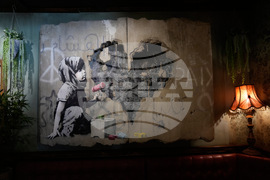 Isarel Palestinians Banksy