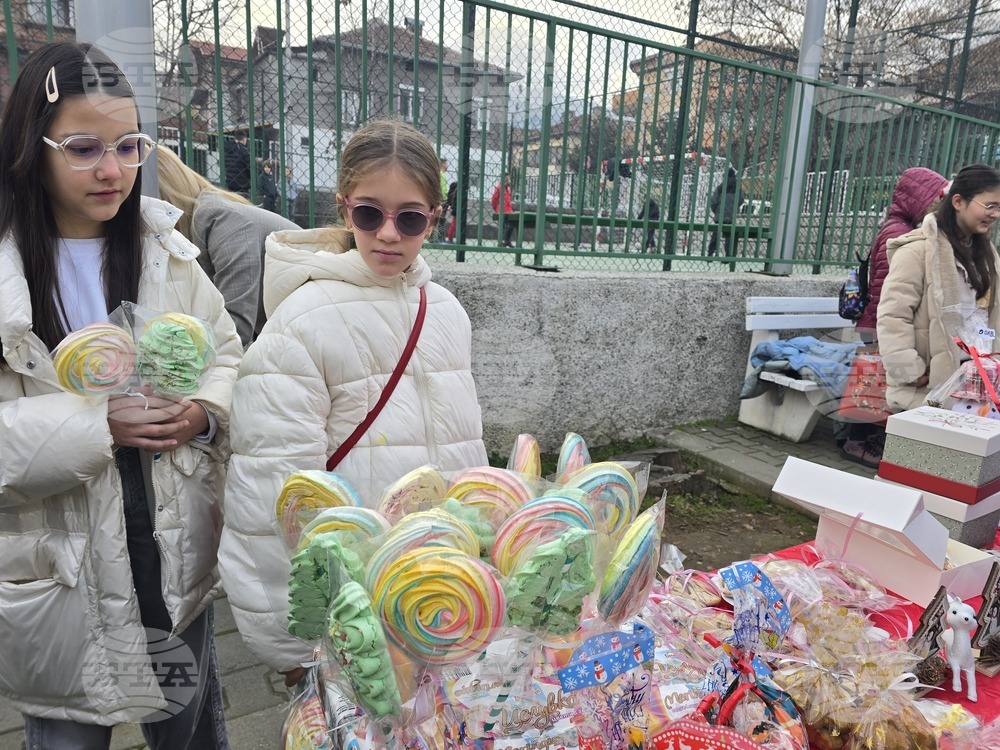 Петрич - училище „Гоце Делчев“ - благотворителен коледен базар