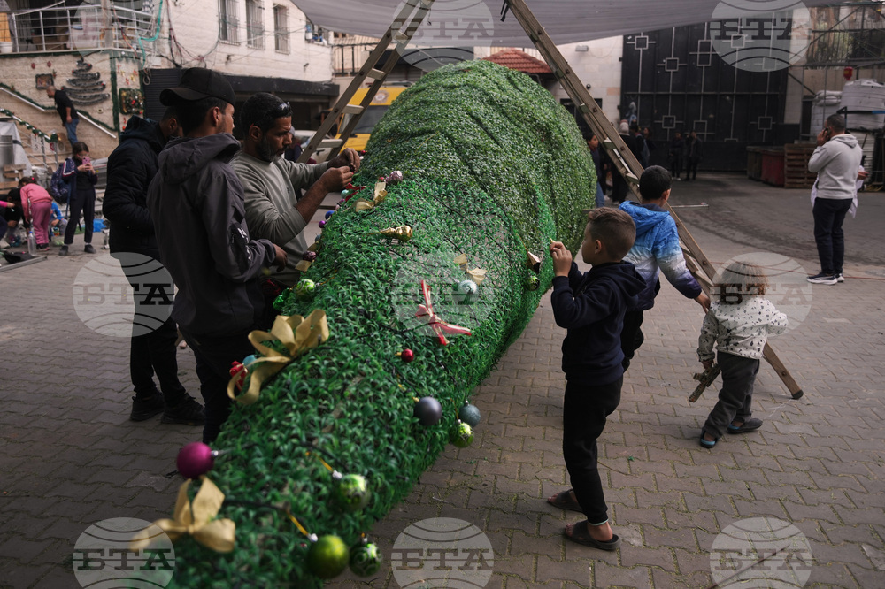Israel Palestinians Gaza Christmas