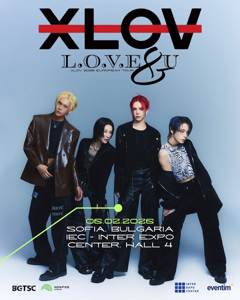  Концертът на K-pop групата Xlov в София е с нова локация