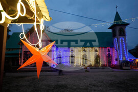 APTOPIX India Kashmir Christmas