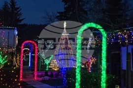 Разлог - коледна украса