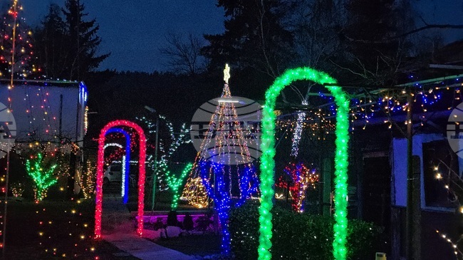 Разлог - коледна украса