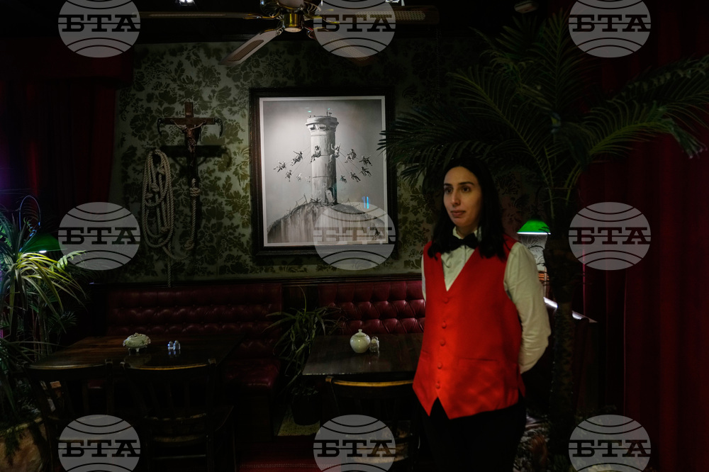 Israel Palestinians Banksy