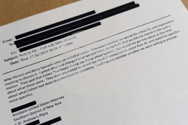 Justice Department Jeffrey Epstein