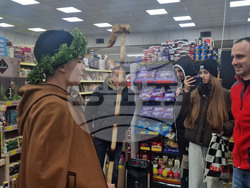 Разград - коледари - шествие