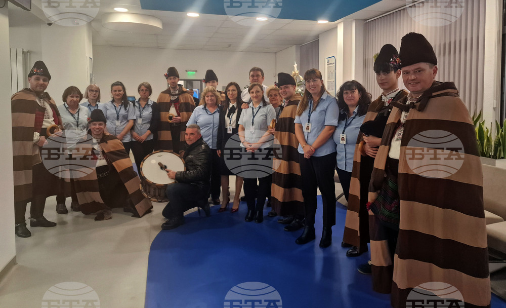 Разград - коледари - шествие