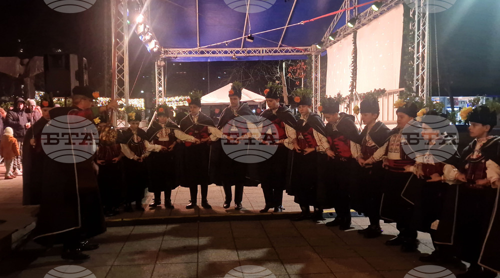 Разград - коледари - шествие