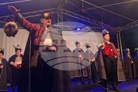 Разград - коледари - шествие