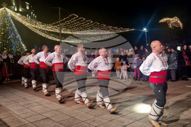 Разград - коледари - шествие