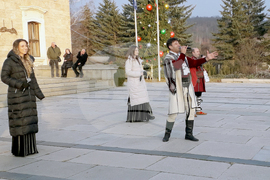 Ковачевци - тържествено запалване на коледната елха