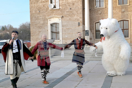 Ковачевци - тържествено запалване на коледната елха
