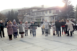 Ковачевци - тържествено запалване на коледната елха