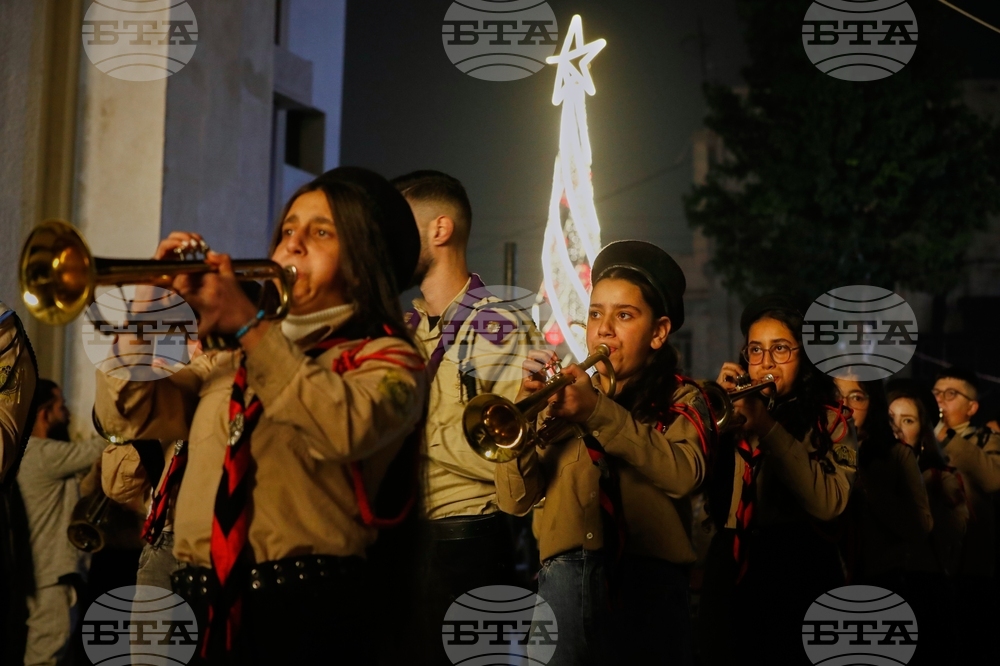 APTOPIX Syria Christmas