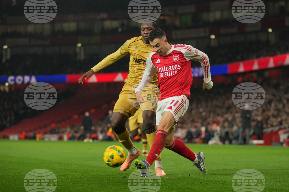 Britain League Cup Soccer