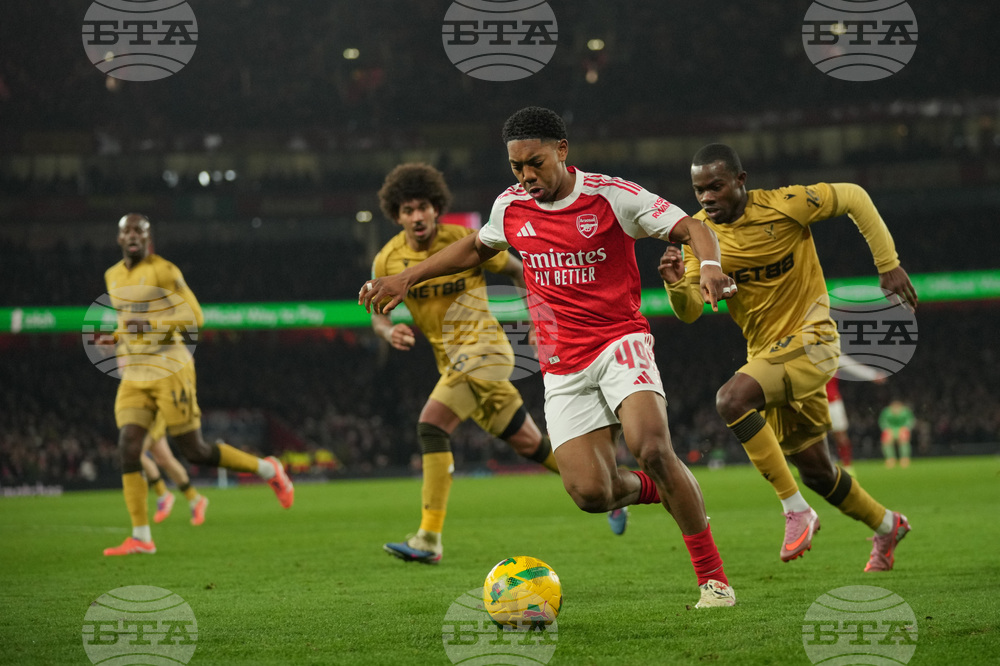 Britain League Cup Soccer