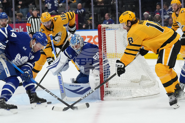 Penguins Maple Leafs Hockey