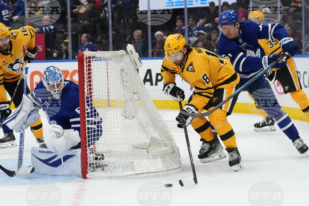 Penguins Maple Leafs Hockey