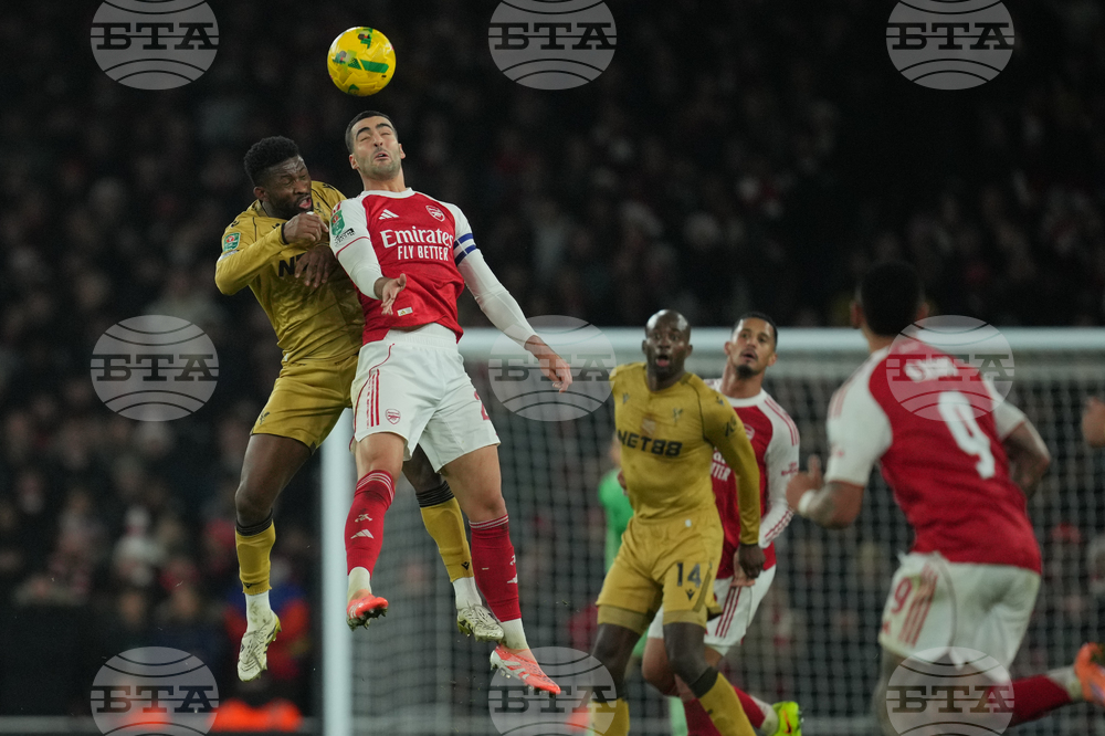 Britain League Cup Soccer