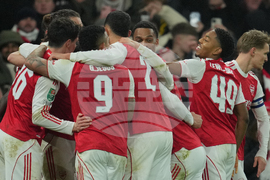 Britain League Cup Soccer