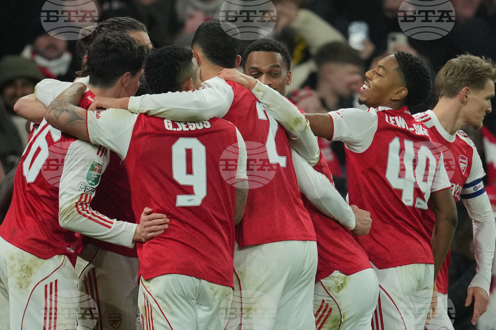 Britain League Cup Soccer