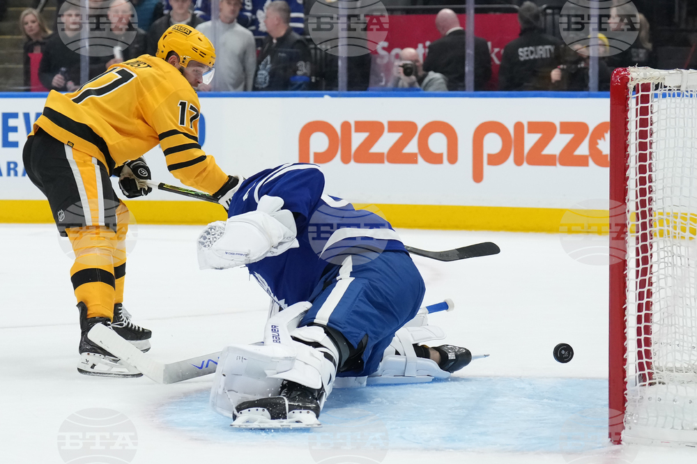 Penguins Maple Leafs Hockey