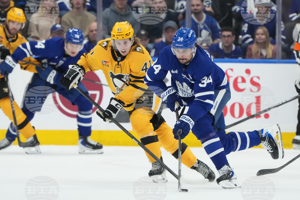 Penguins Maple Leafs Hockey