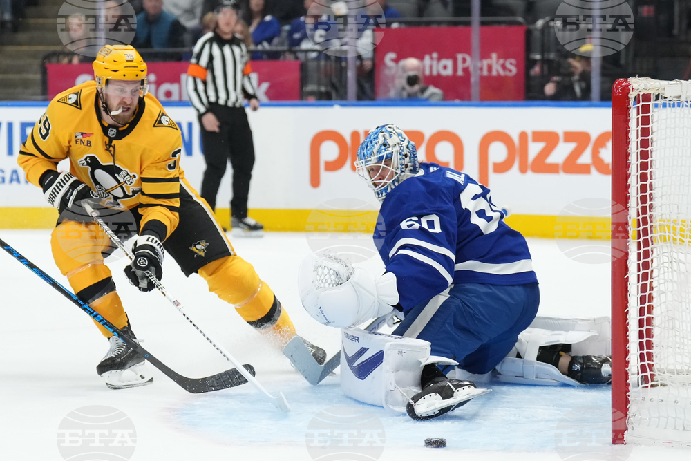 Penguins Maple Leafs Hockey