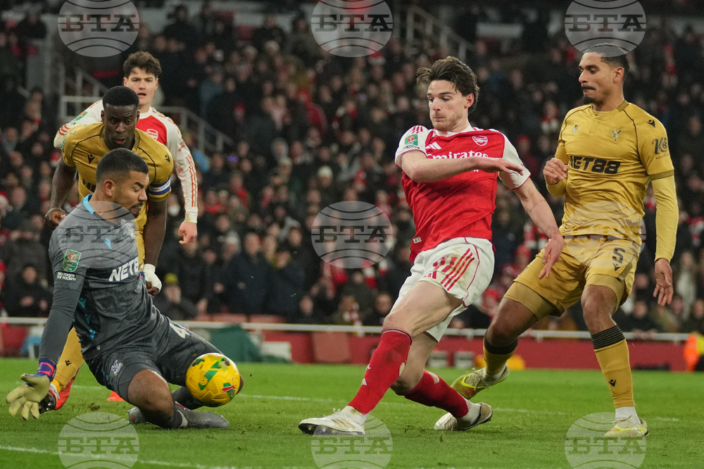 Britain League Cup Soccer