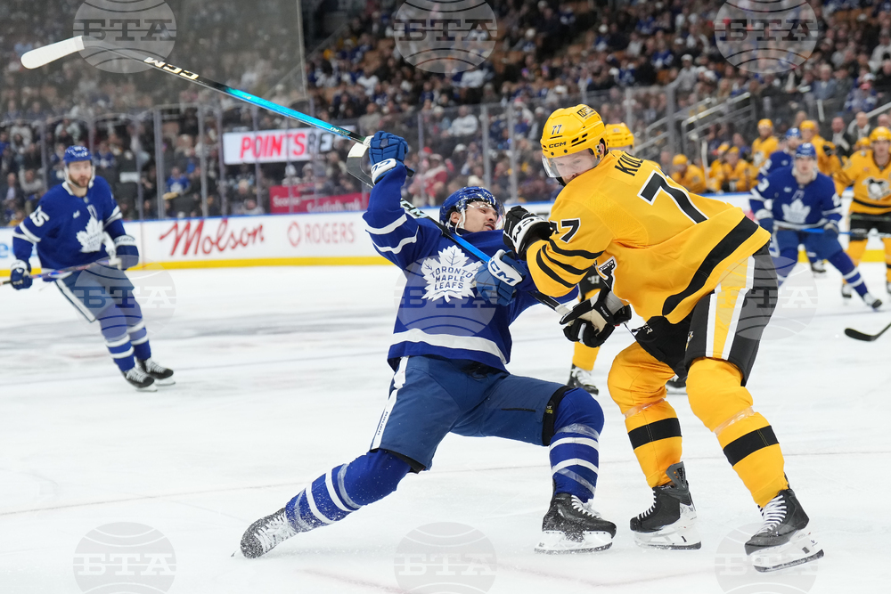 Penguins Maple Leafs Hockey