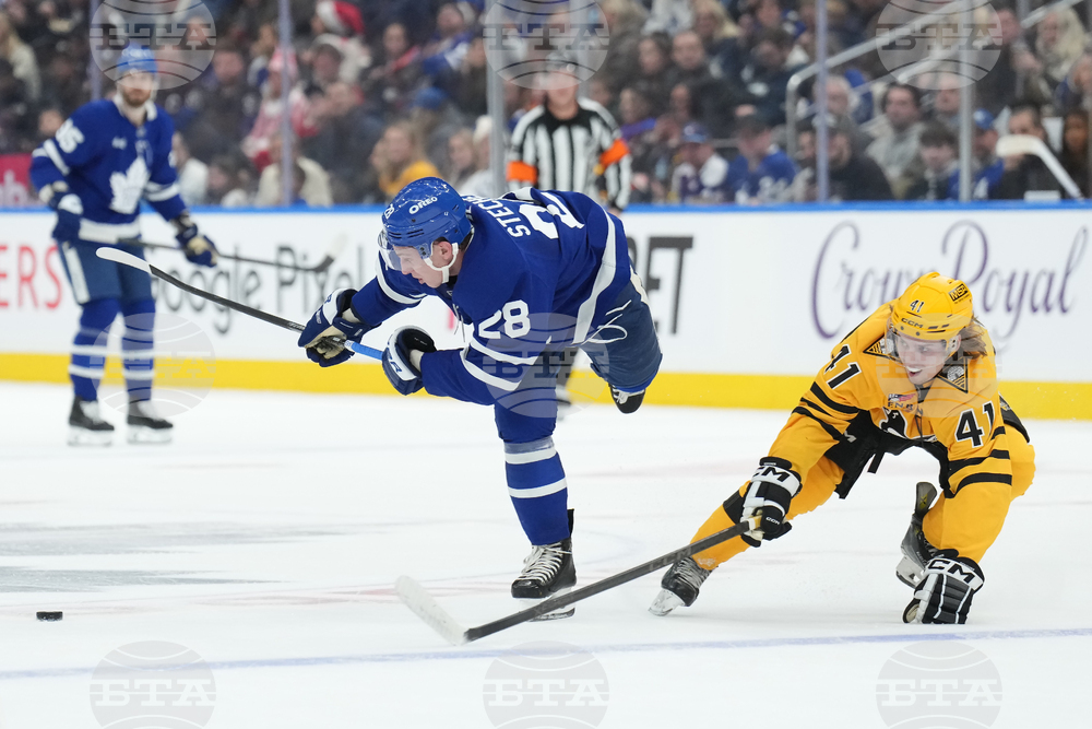 Penguins Maple Leafs Hockey