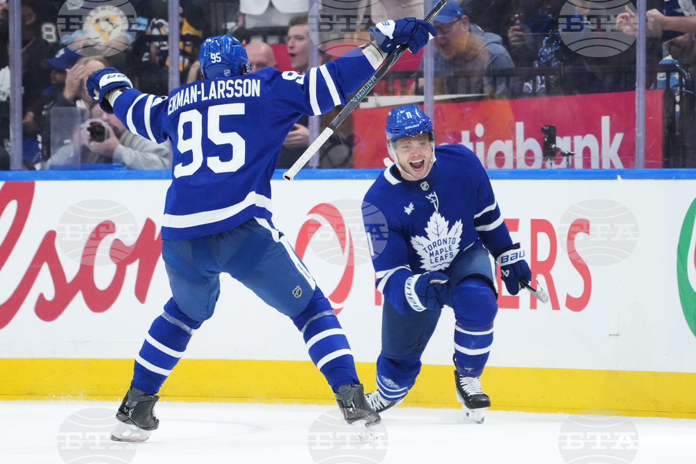 Penguins Maple Leafs Hockey