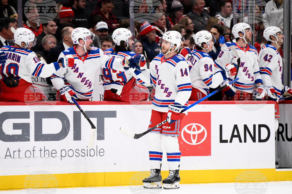 Rangers Capitals Hockey