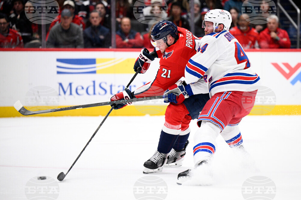 Rangers Capitals Hockey