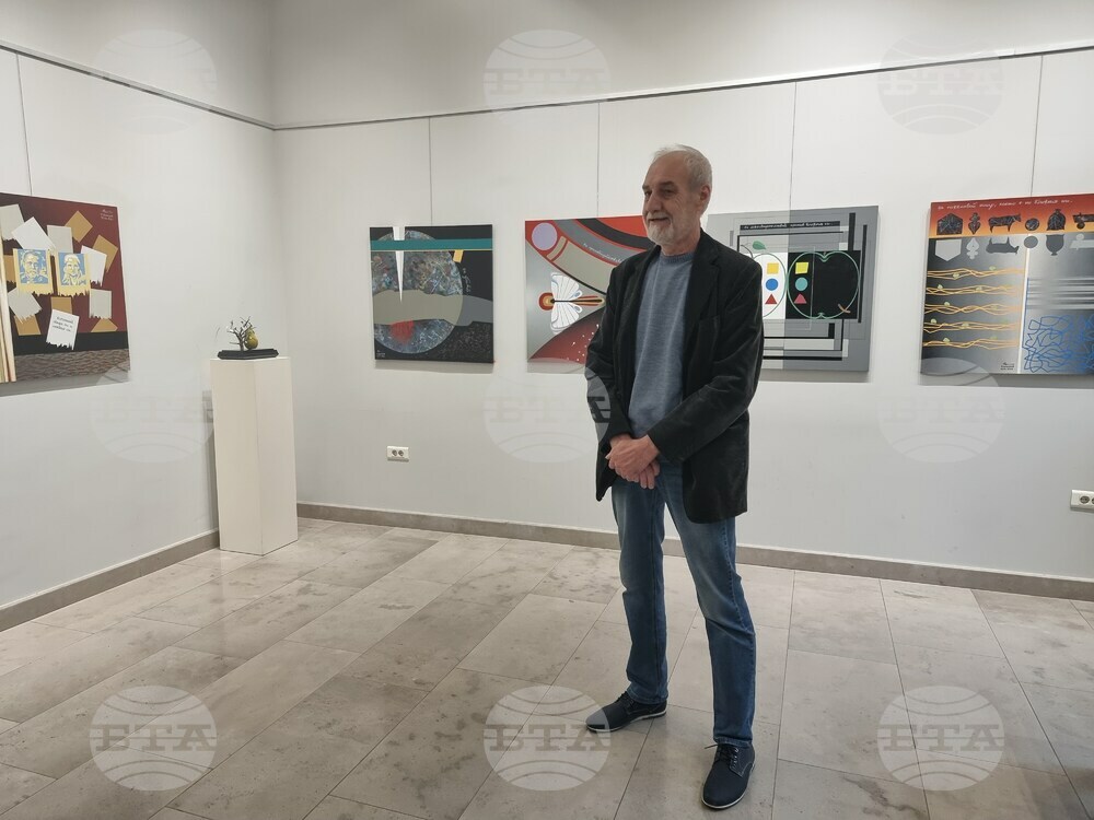 Николай Дубаров свързва божията и човешката мъдрост в най-новата си изложба