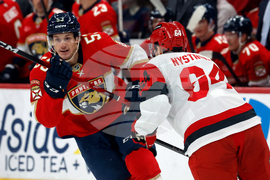 Panthers Hurricanes Hockey