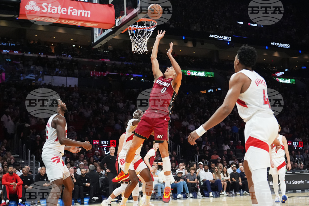 Raptors Heat Basketball