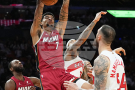 Raptors Heat Basketball