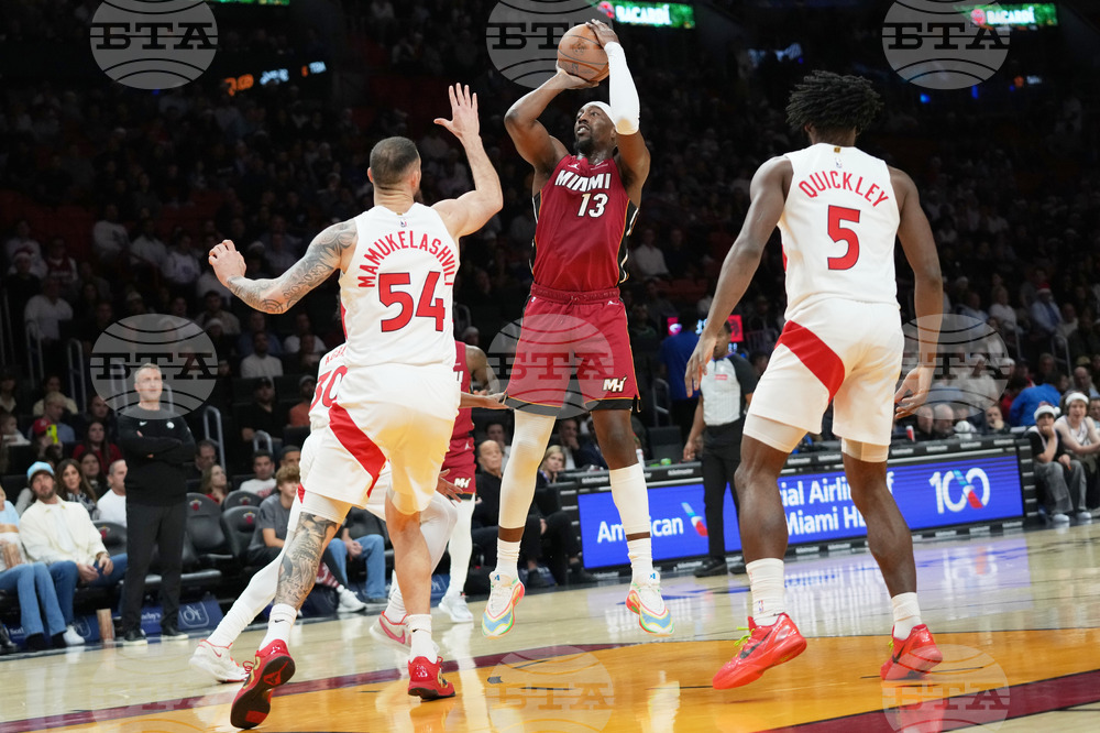 Raptors Heat Basketball