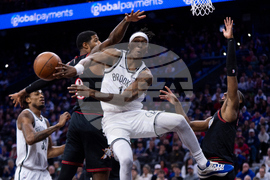 APTOPIX Nets 76ers Basketball