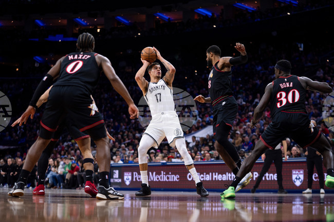 Nets 76ers Basketball