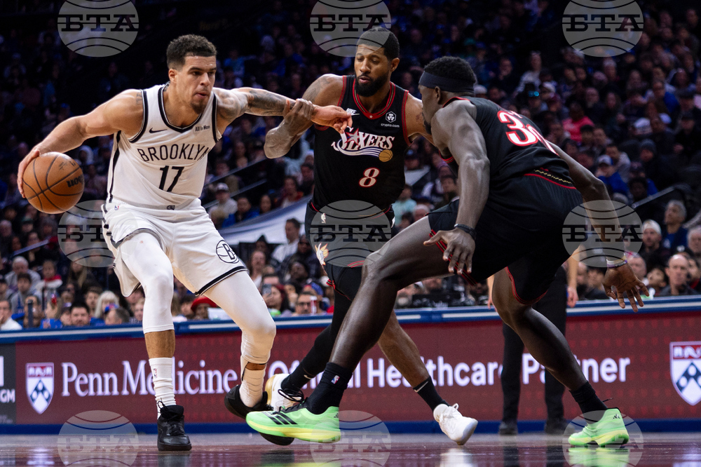 Nets 76ers Basketball