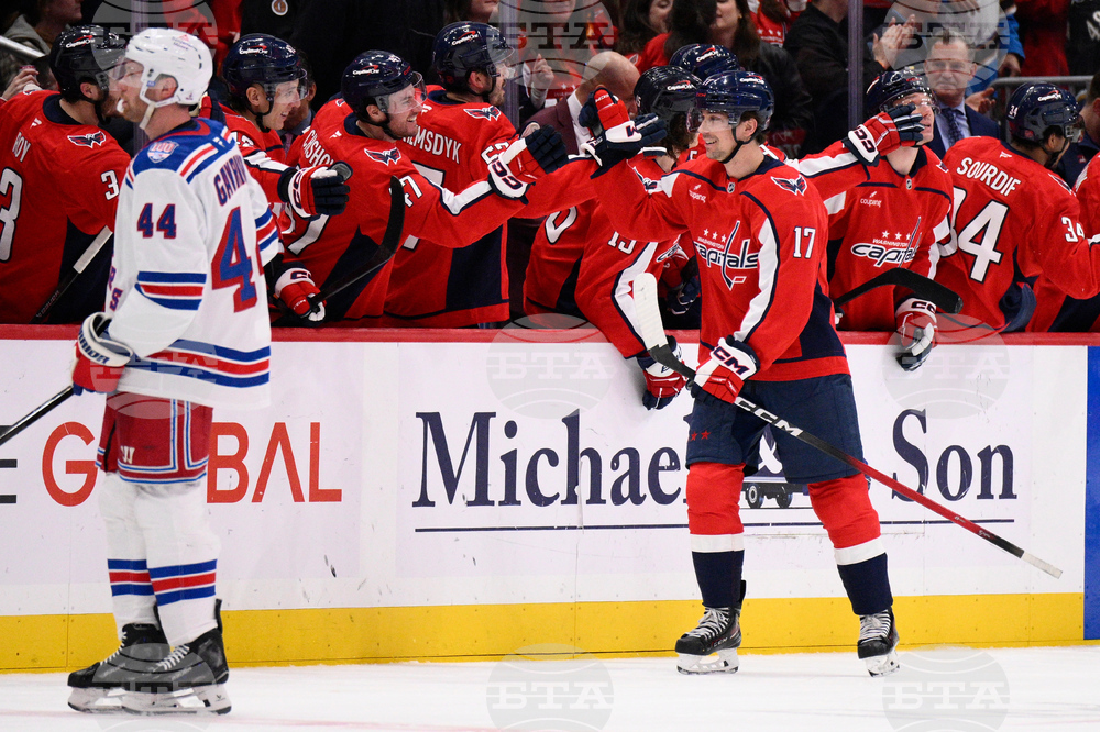 Rangers Capitals Hockey