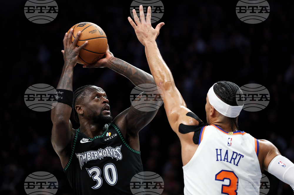 Knicks Timberwolves Basketball