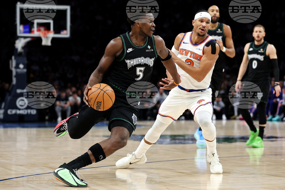 Knicks Timberwolves Basketball