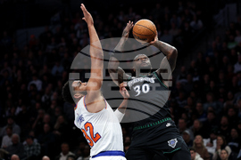 Knicks Timberwolves Basketball