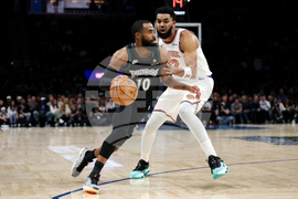 Knicks Timberwolves Basketball