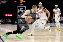 Knicks Timberwolves Basketball