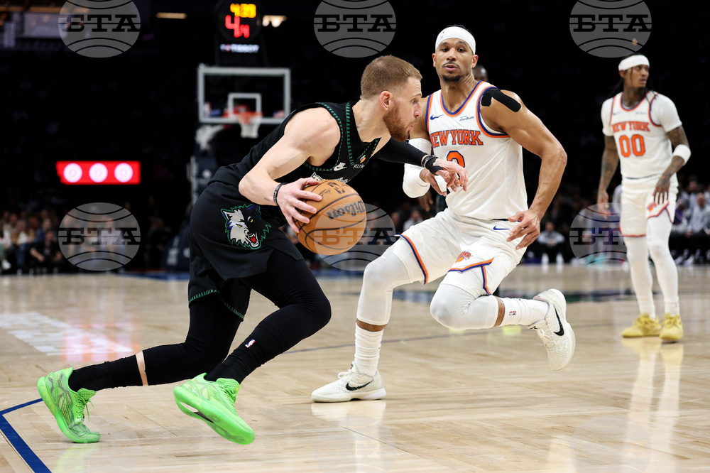 Knicks Timberwolves Basketball