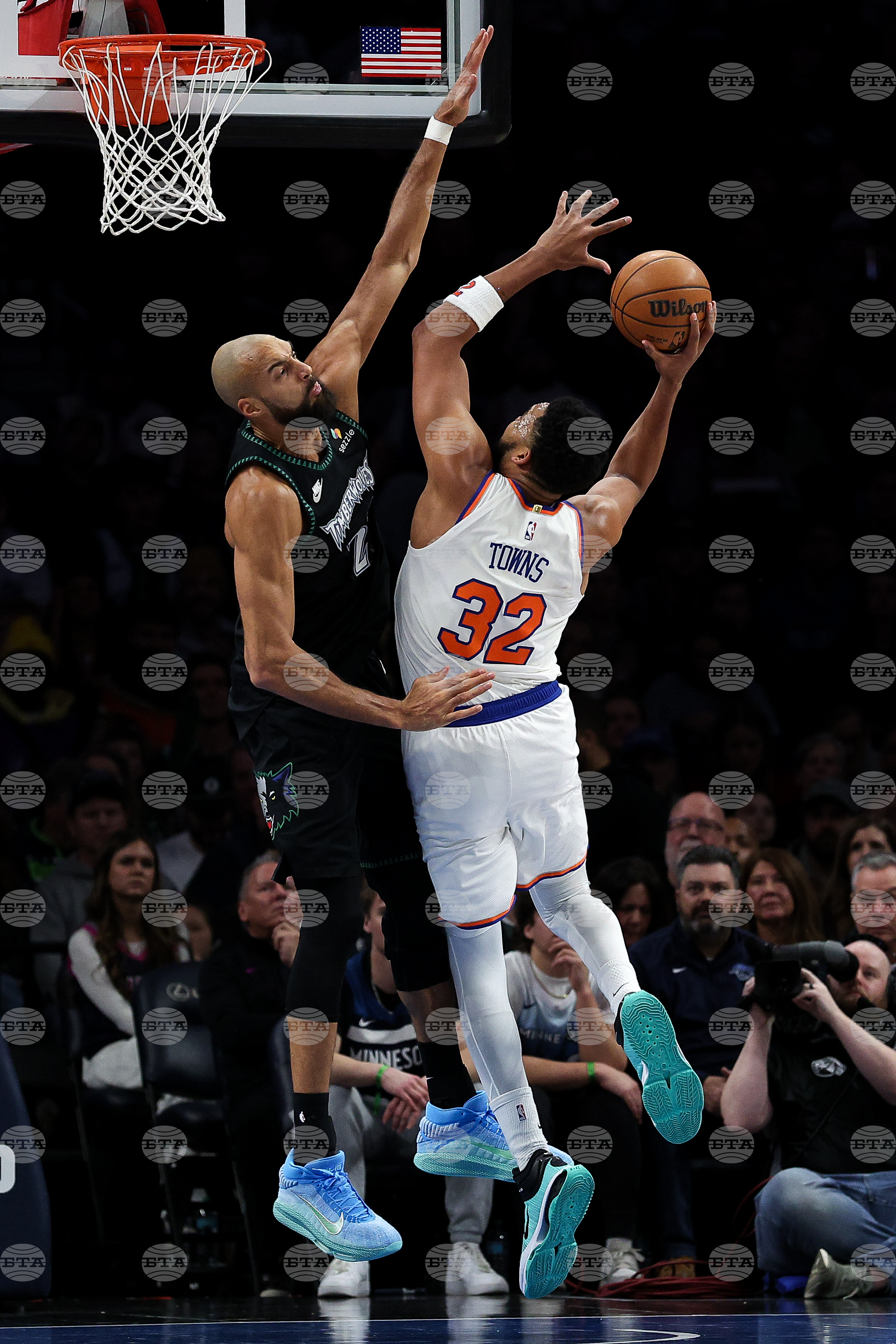 Knicks Timberwolves Basketball